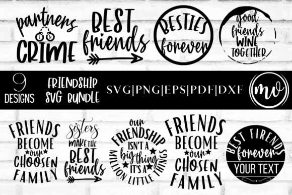 Friendship SVG Quote Bundle - 9 Review