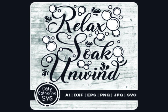Relax Soak Unwind Embroidery Review