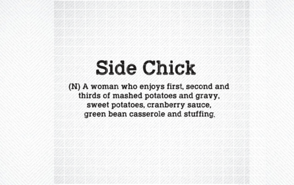 Side Chick Thanksgiving Embroidery Review