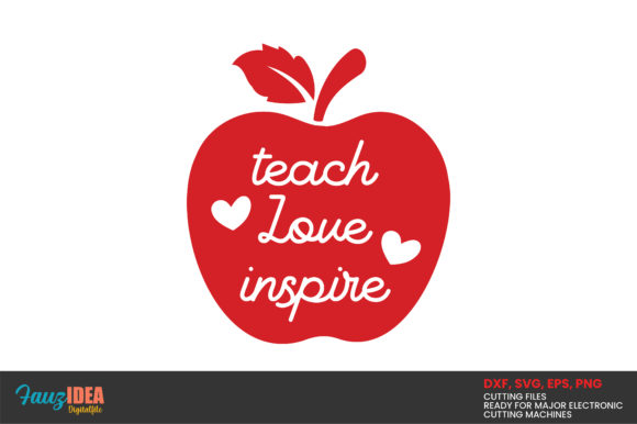 Teach Love Inspire Quote Design Review
