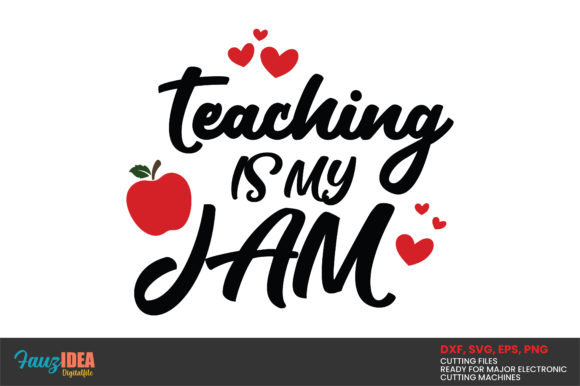 Teaching is My Jam Embroidery Design Review