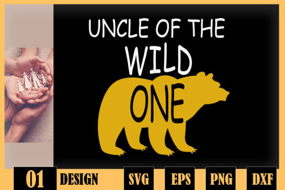 Uncle of the Wild One 1st Birthday