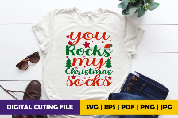 You Rocks My Christmas Socks Embroidery Review